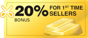 Sell Gold Coupon